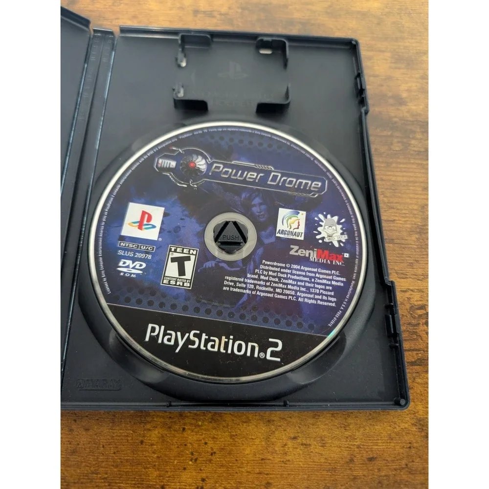 Power Drome (Sony PlayStation 2, 2004) PS2‎ Black Label